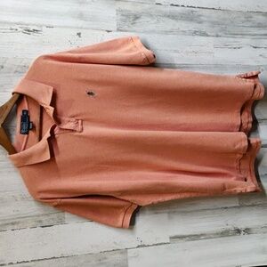 Lot of 2 Vintage Polo Ralph Lauren Knit Polo Shirts Men's 2XL Preppy